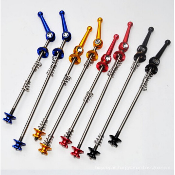 New OEM lightest Titanium alloy Mountain bike quick release QR Road bicycle skewers MTB Bike parts